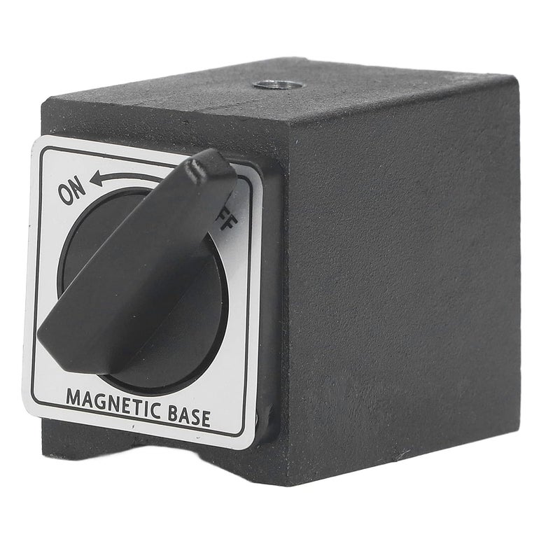 Fockety Magnetic Base Holder Bed, 33lb M5 Threaded Dial V Indicator Magnetic Holder Bed On Off Switch Holding Power, Magnetic Base Stand for Digital Dial Indicator Gauge - Image 1